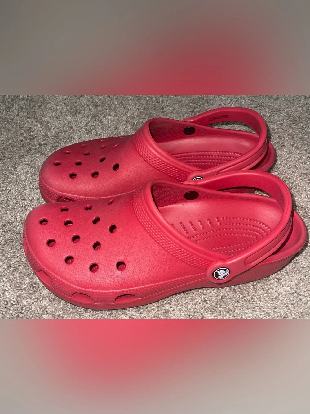 Crocs Classic red 9 11